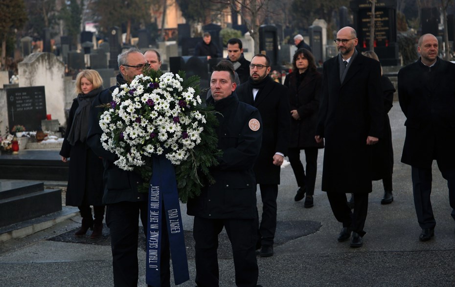 IZASLANSTVO GRADA ZAGREBA ODALO POČAST ŽRTVAMA HOLOKAUSTA